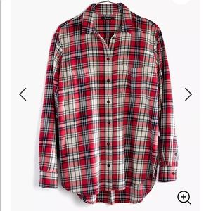 Madewell oversized flannel